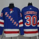 30 Henrik Lundqvist Stitched Jersey Size S to 3 XL blue
