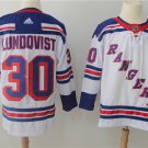 30 Henrik Lundqvist Stitched Jersey Size S to 3 XL white