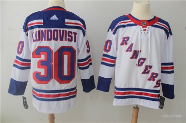 30 Henrik Lundqvist Stitched Jersey Size S to 3 XL white