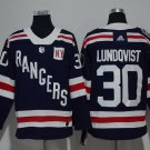 30 Henrik Lundqvist Stitched Jersey Size S to 3 XL black