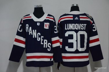 30 Henrik Lundqvist Stitched Jersey Size S to 3 XL black