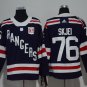 76 Brady Skjei Stitched Jersey Size S to 3 XL black