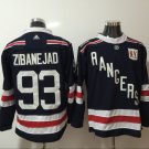 93 Mika Zibanejad  Stitched Jersey Size S to 3 XL black