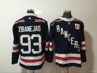 93 Mika Zibanejad  Stitched Jersey Size S to 3 XL black