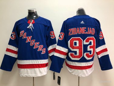 93 Mika Zibanejad  Stitched Jersey Size S to 3 XL blue