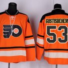 53 Shayne Gostisbehere Stitched Jersey Size S to 3 XL orange 2