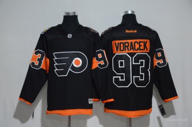 93 Jakub Voracek Stitched Jersey Size S to 3 XL black