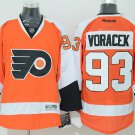 93 Jakub Voracek Stitched Jersey Size S to 3 XL orange