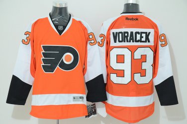 93 Jakub Voracek Stitched Jersey Size S to 3 XL orange