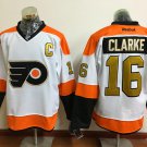 16 Bobby Clarke Stitched Jersey Size S to 3 XL white
