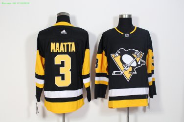 3 Olli Maatta Stitched Jersey Size S to 3 XL black