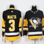 3 Olli Maatta Stitched Jersey Size S to 3 XL black