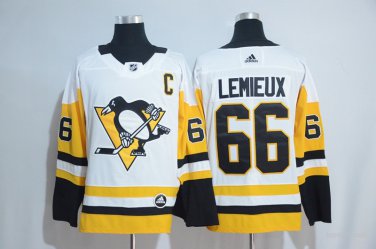 66 Mario Lemieux Stitched Jersey Size S to 3 XL white