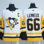 66 Mario Lemieux Stitched Jersey Size S to 3 XL white