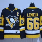 66 Mario Lemieux Stitched Jersey Size S to 3 XL black