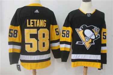 58 Kris Letang Stitched Jersey Size S to 3 XL black