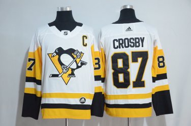 87 Sidney Crosby Stitched Jersey Size S to 3 XL white