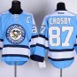 87 Sidney Crosby Stitched Jersey Size S to 3 XL blue