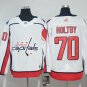 70 Braden Holtby Stitched Jersey Size S to 3 XL white