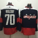 70 Braden Holtby Stitched Jersey Size S to 3 XL black