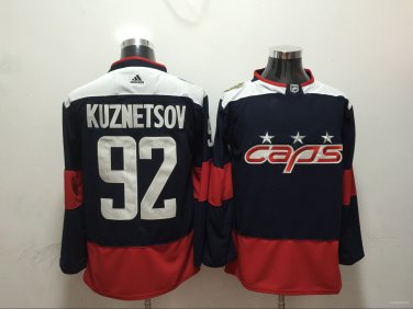 92 Evgeny Kuznetsov Stitched Jersey Size S to 3 XL black