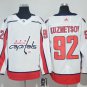 92 Evgeny Kuznetsov Stitched Jersey Size S to 3 XL white
