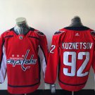 92 Evgeny Kuznetsov Stitched Jersey Size S to 3 XL red