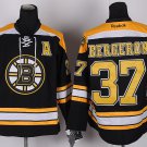 37 Patrice Bergeron Stitched Jersey Size S to 3 XL black