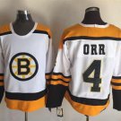4 Bobby Orr  Stitched Jersey Size S to 3 XL white