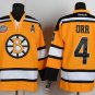 4 Bobby Orr  Stitched Jersey Size S to 3 XL yellow