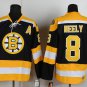 8 Cam Neely Stitched Jersey Size S to 3 XL black