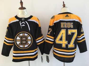 47 Torey Krug Stitched Jersey Size S to 3 XL black