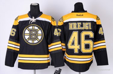 46 David Krejci Stitched Jersey Size S to 3 XL black