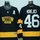 46 David Krejci Stitched Jersey Size S to 3 XL black 1