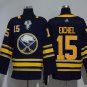  15 Jack Eichel Stitched Jersey Size S to 3 XL black