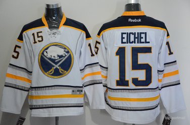 &Acirc;&nbsp;15 Jack Eichel&Acirc;&nbsp;Stitched Jersey Size S to 3 XL white