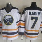 7 Rick Martin  Stitched Jersey Size S to 3 XL white