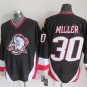 30 Ryan Miller  Stitched Jersey Size S to 3 XL black