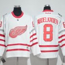 8 Justin Abdelkader  Stitched Jersey Size S to 3 XL white