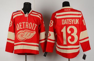 13 Pavel Datsyuk  Stitched Jersey Size S to 3 XL red 1