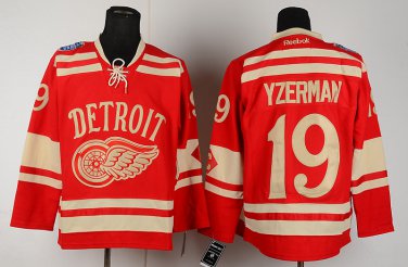 19 Steve Yzerman Stitched Jersey Size S to 3 XL red 2