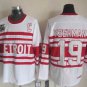 19 Steve Yzerman Stitched Jersey Size S to 3 XL white 2