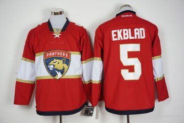 5 Aaron Ekblad Stitched Jersey Size S to 3 XL red