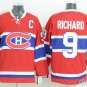 9 Maurice Richard  Stitched Jersey Size S to 3 XL red