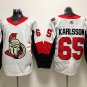 65 Erik Karlsson Stitched Jersey Size S to 3 XL white
