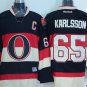 65 Erik Karlsson Stitched Jersey Size S to 3 XL black