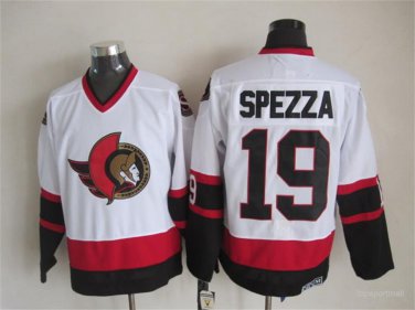 19 Jason Spezza Stitched Jersey Size S to 3 XL white