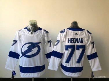 77 Victor Hedman&Acirc;&nbsp;Stitched Jersey Size S to 3 XL white