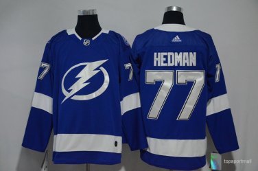 77 Victor Hedman&Acirc;&nbsp;Stitched Jersey Size S to 3 XL blue