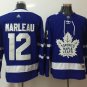 12 Patrick Marleau Stitched Jersey Size S to 3 XL blue